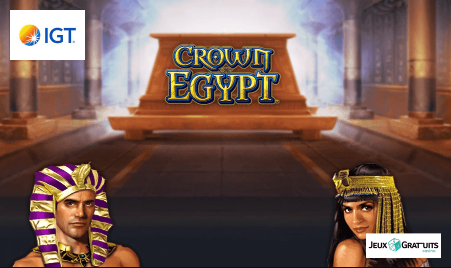 lobby du machine à sous Crown of Egypt