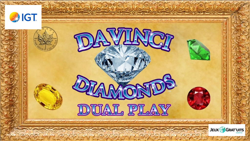 lobby du machine à sous Da Davinci Diamonds Dual Play