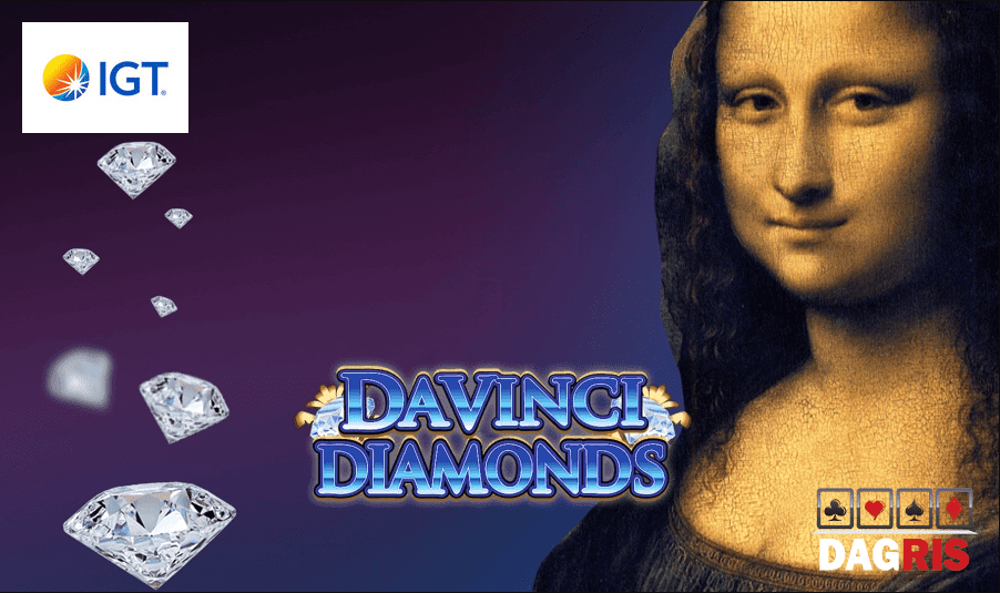 lobby du machine à sous Da Vinci Diamonds