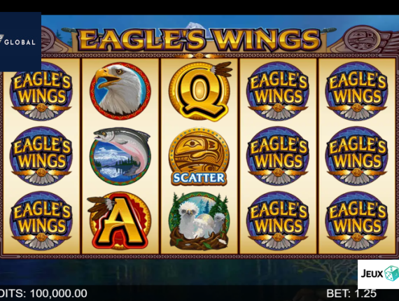 machine à sous Eagles Wings écran 1