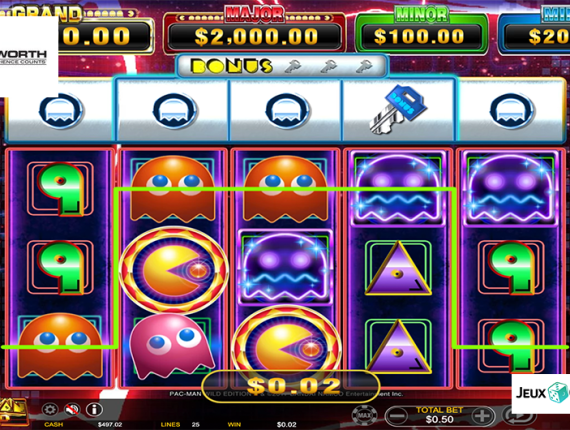 machine à sous Pac-Man écran 2