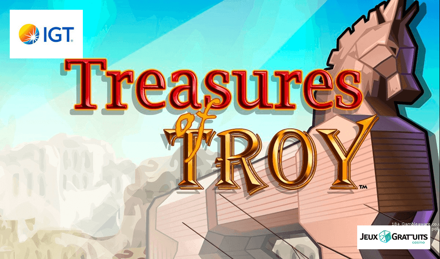 lobby du machine à sous Treasures of Troy