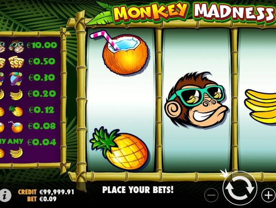 machine à sous Monkey in the Bank écran 2