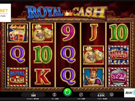 machine à sous Royal Cash écran 2