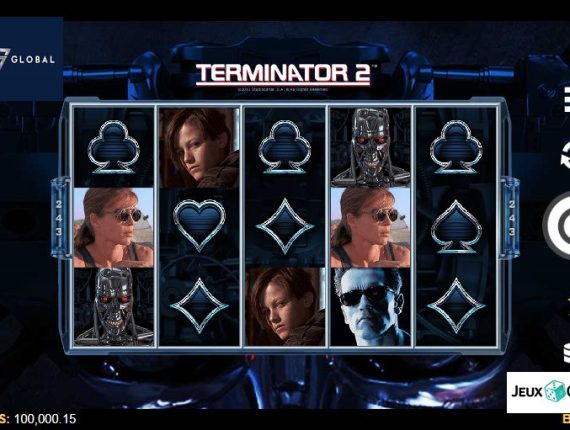 machine à sous Terminator 2 écran 2