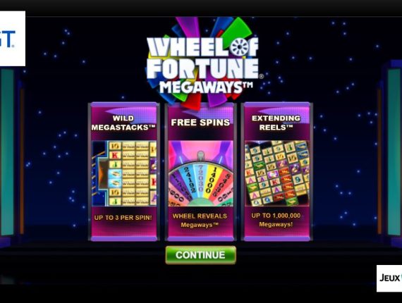 machine à sous Wheel of Fortune Triple Extreme Spin écran 1
