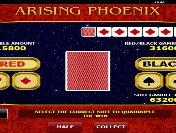 machine à sous Arising Phoenix écran 3