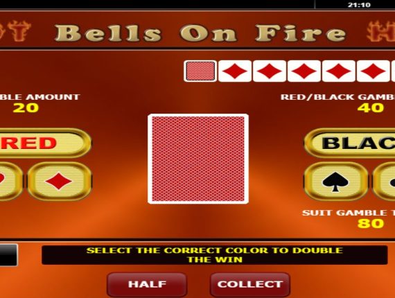 machine à sous Bells on Fire Hot écran 3