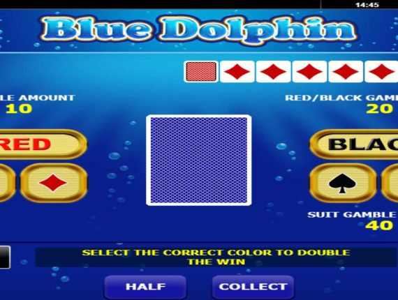 machine à sous Blue Dolphin écran 3