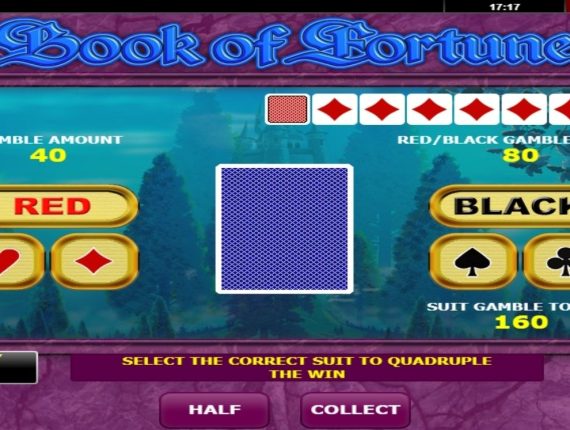 machine à sous Book of Fortune écran 3