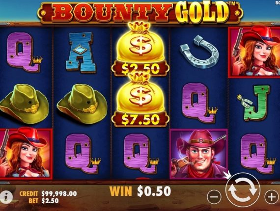 machine à sous Bounty Gold écran 2