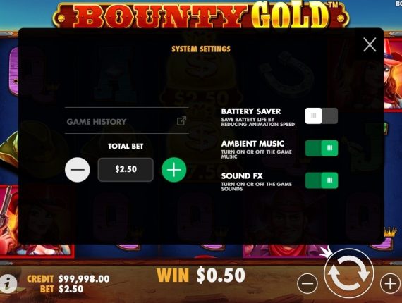 machine à sous Bounty Gold écran 4
