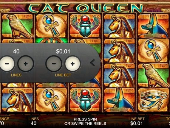 machine à sous Cat Queen écran 3