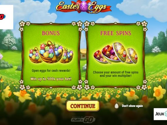 machine à sous Easter Eggs écran 1