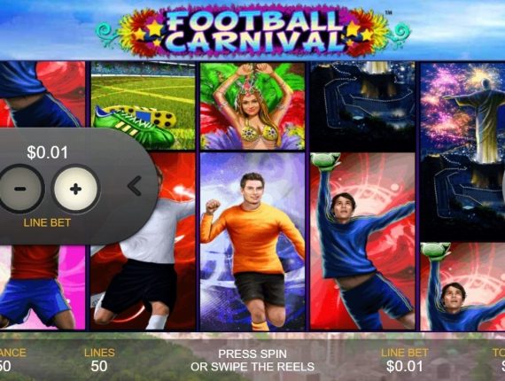 machine à sous Football Carnival écran 3