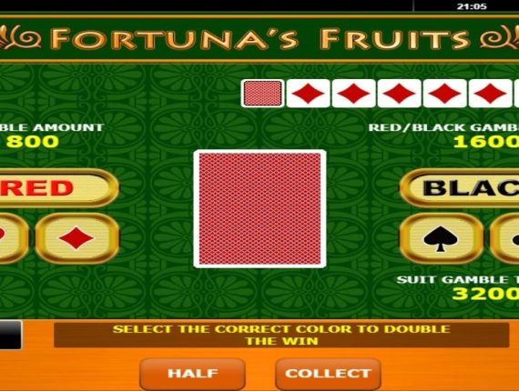 machine à sous Fortunas Fruits écran 3