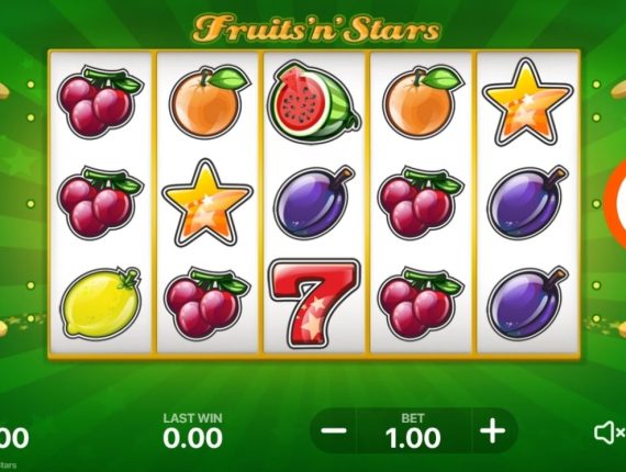 machine à sous Fruits and Stars écran 2