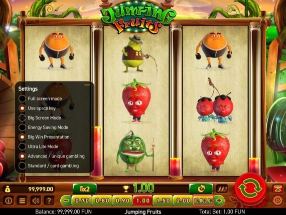machine à sous Happy Fruits écran 4