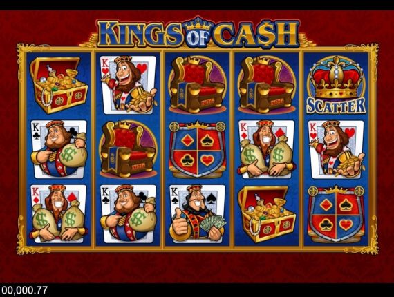 machine à sous Kings of Cash écran 1