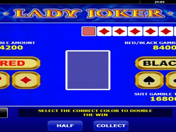 machine à sous Lady Joker écran 3