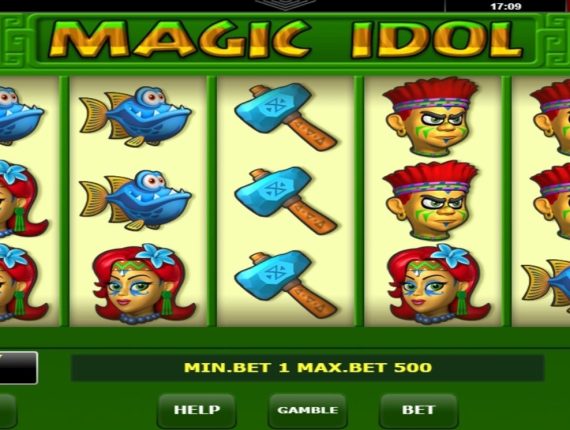 machine à sous Magic Idol écran 2