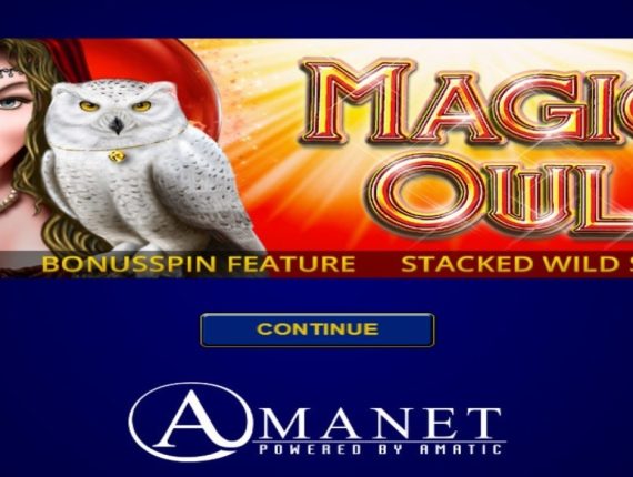 machine à sous Magic Owl écran 1