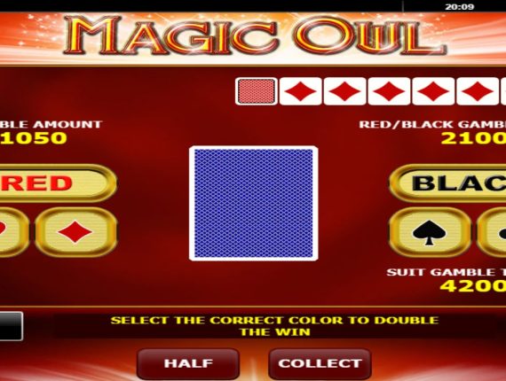 machine à sous Magic Owl écran 3