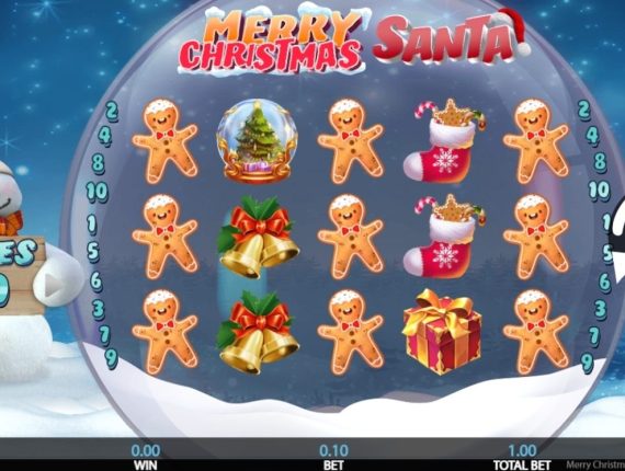 machine à sous Merry Christmas écran 2