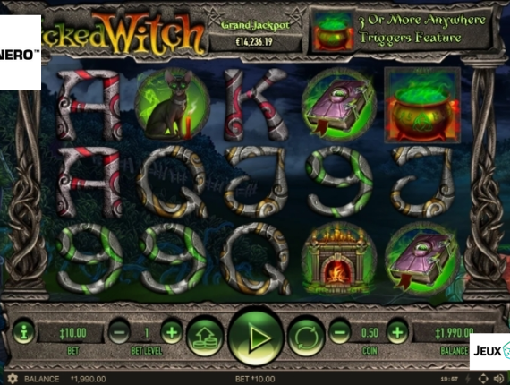 machine à sous Wicked Witch écran 2