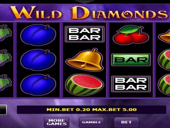 machine à sous Wild Diamonds écran 2