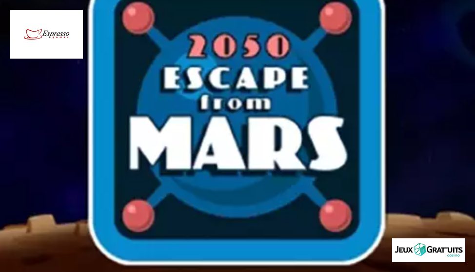 lobby du machine à sous 2050 Escape from Mars