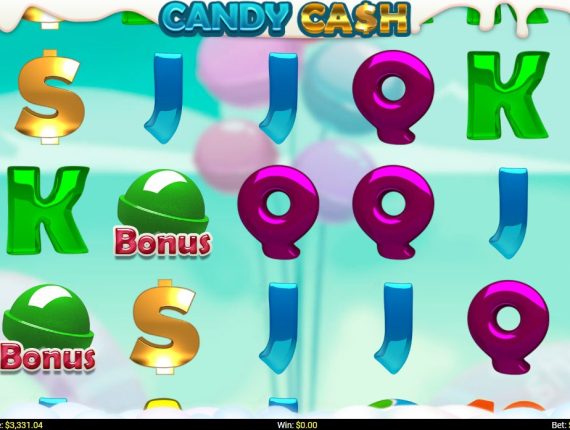machine à sous Candy Cash écran 2