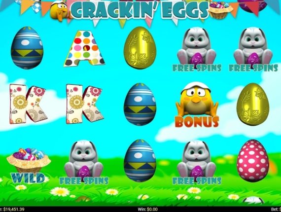 machine à sous Crackin Eggs écran 1