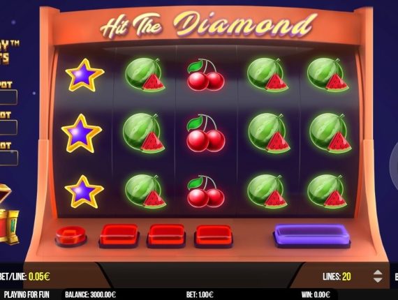 machine à sous Diamond Deal écran 1