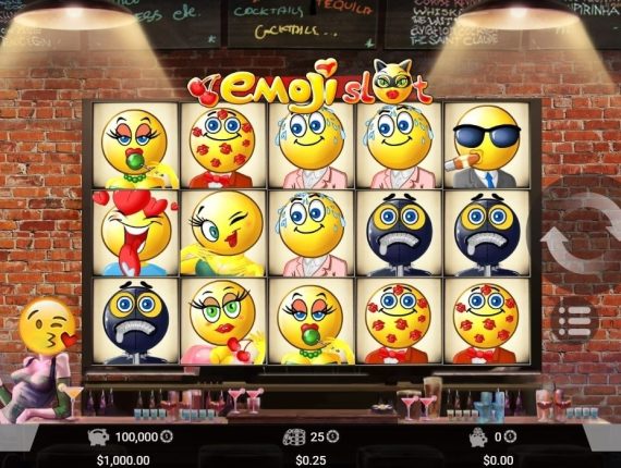 machine à sous Emoji Slot écran 1
