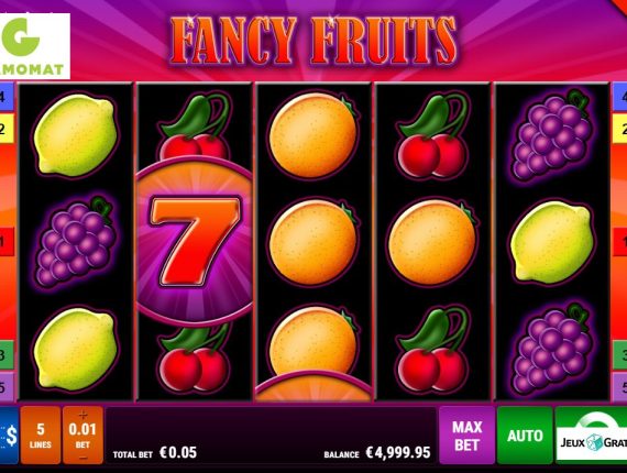 machine à sous Fancy Fruits écran 2