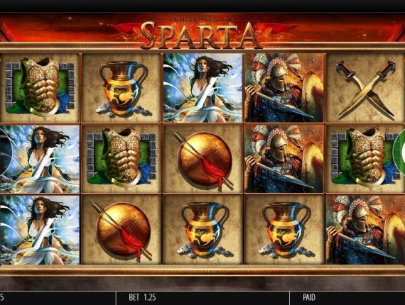 machine à sous Fortunes of Sparta écran 2