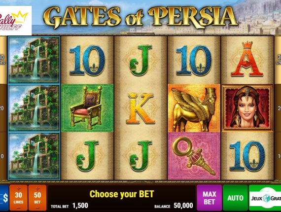 machine à sous Gates of Persia écran 1