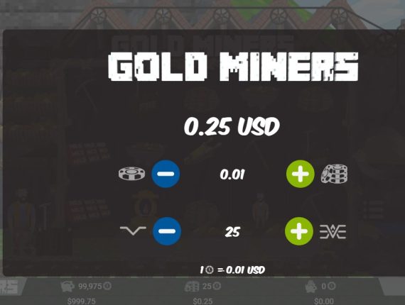 machine à sous Gold Miners écran 4