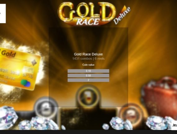 machine à sous Gold Race écran 1