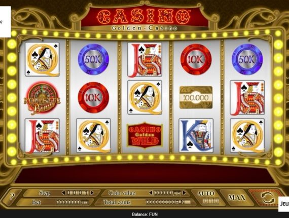 machine à sous Golden Casino écran 1