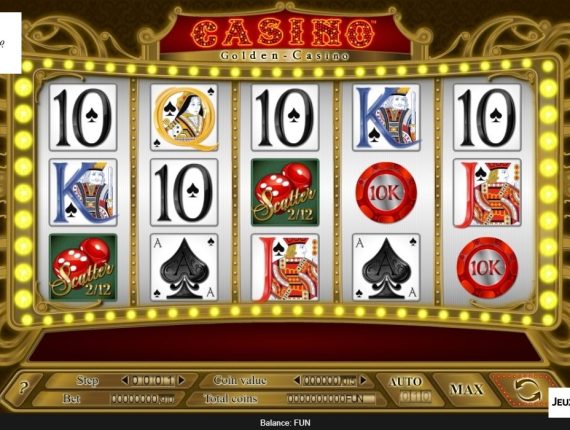 machine à sous Golden Casino écran 2