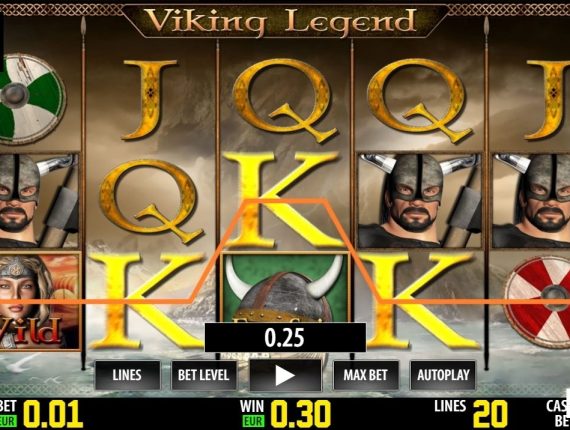 machine à sous Viking Legend écran 2