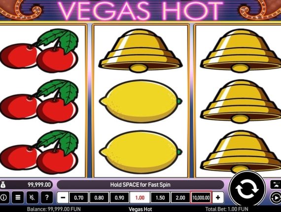 machine à sous Crazy Vegas écran 2