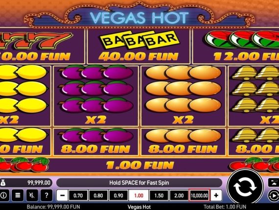 machine à sous Crazy Vegas écran 3