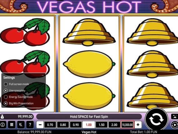 machine à sous Crazy Vegas écran 4