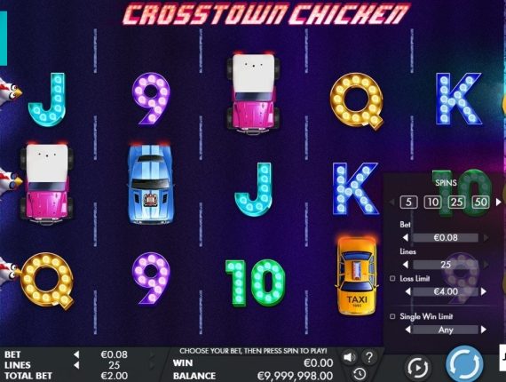 machine à sous Crosstown Chicken écran 4