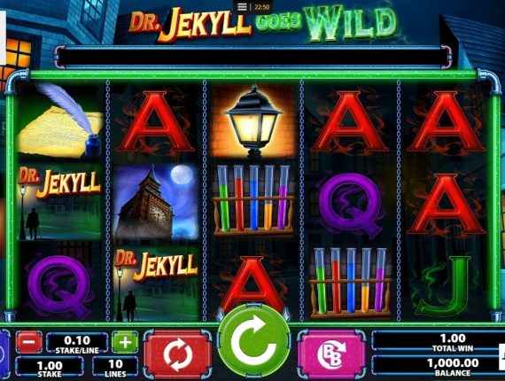 machine à sous Dr Jekyll Goes Wild écran 2