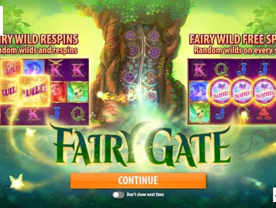machine à sous Fairy Gate écran 1