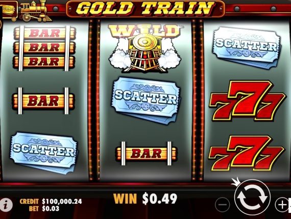 machine à sous Gold Train écran 2
